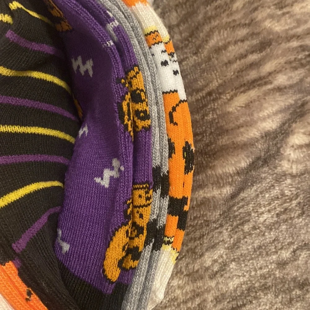 Peanuts‎ Snoopy Great Pumpkin Halloween Fall Spooky 10 Pack Socks